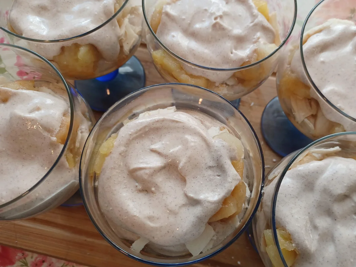 Mascarpone-Apfeldessert zur kochbar Challenge November 2022 - Rezept - Bild Nr. 16301