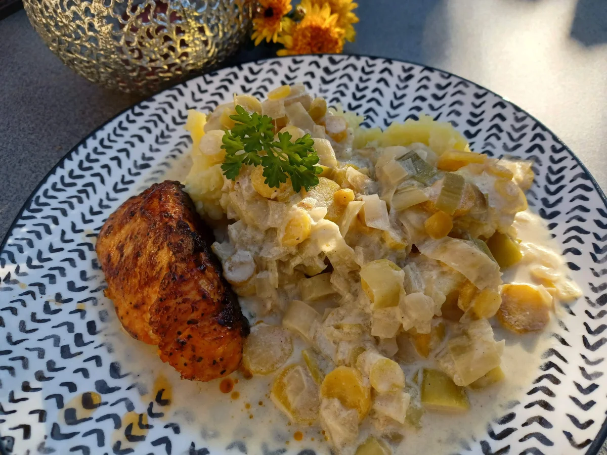 Porree-Gemüse-Beilage - Rezept - Bild Nr. 3