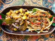 Exotisch-würziges Rindfleisch mit Ananas und bunten Nudeln - Rezept - Bild Nr. 2