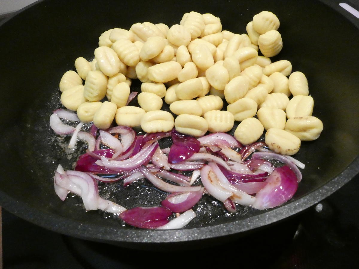 Gnocchi -Pfanne mit Schinken und Ricotta - Rezept - kochbar.de