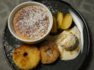 Calvados-Soufflé mit zweierlei Äpfeln und Walnusseis - Rezept - Bild Nr. 2