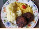 Herzhafte Buletten mit Blumenkohl und Sellerie-Kartoffel-Stampf - Rezept - Bild Nr. 2