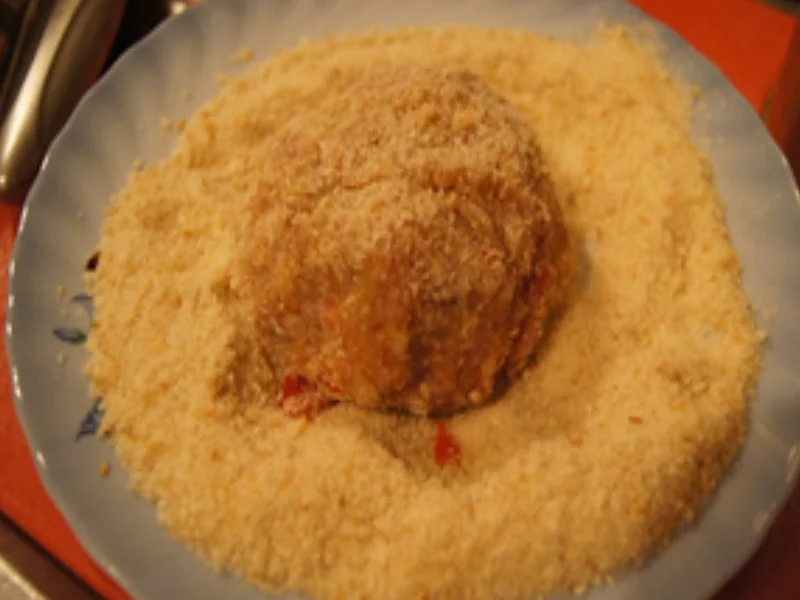 Herzhafte Buletten mit Blumenkohl und Sellerie-Kartoffel-Stampf - Rezept - Bild Nr. 7