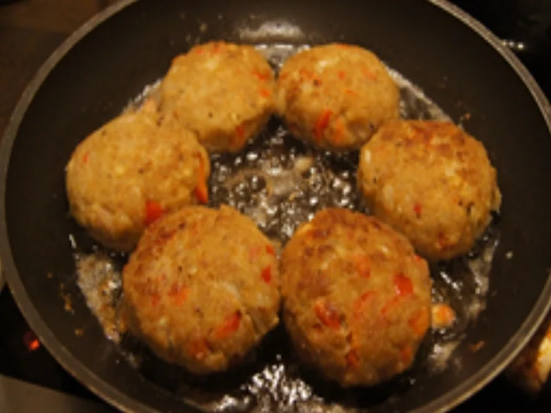 Herzhafte Buletten mit Blumenkohl und Sellerie-Kartoffel-Stampf - Rezept - Bild Nr. 9