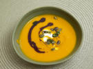 Kürbissuppe mit Thai-Note, dazu Kürbisbaguette - Rezept - Bild Nr. 16306
