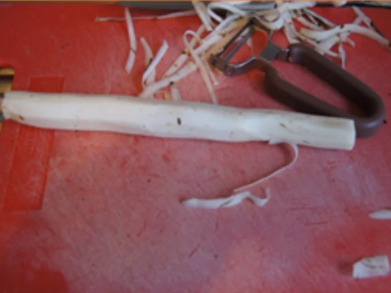 Seelachsfilet mit Schwarzwurzeln und Drillingen - Rezept - Bild Nr. 7