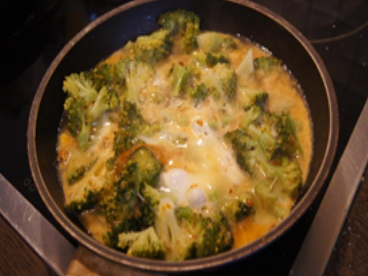 Brokkoli-Omelett mit Süßkartoffelstampf - Rezept - Bild Nr. 16325