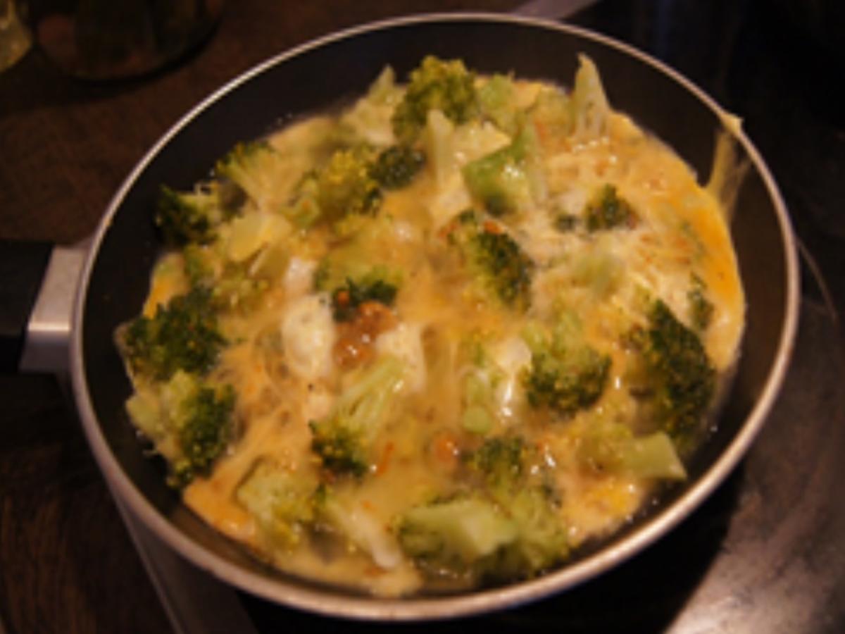 Brokkoli-Omelett mit Süßkartoffelstampf - Rezept - Bild Nr. 16326