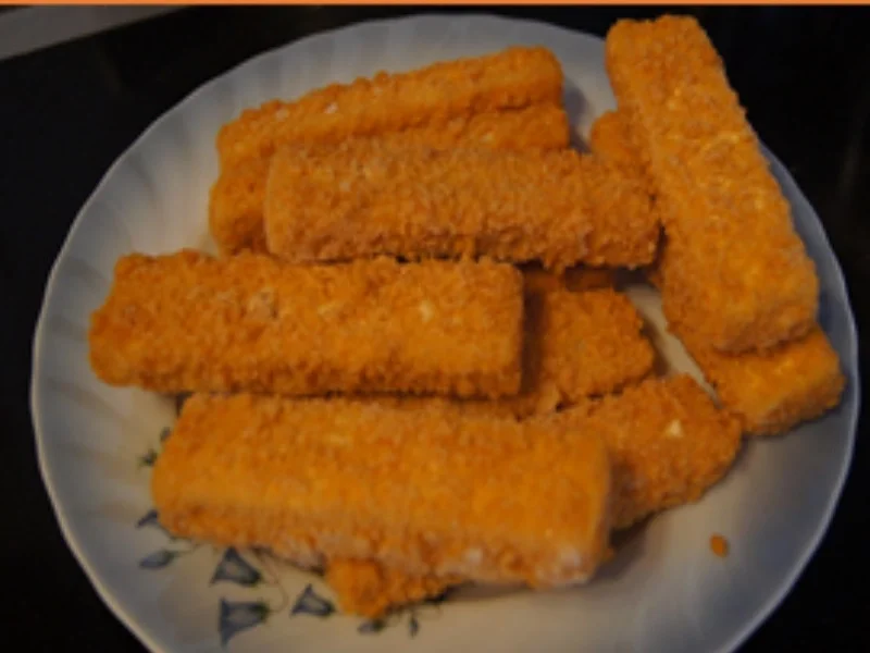 Fischstäbchen mit geschmorten Spitzkohl und Kartoffelstampf - Rezept - Bild Nr. 4