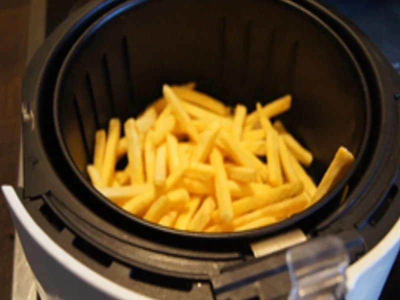 Chicken Wings mit Pommes Frites und Gurkensalat - Rezept - Bild Nr. 16310