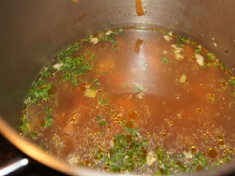 Hühnersuppentopf mit Gemüsemix und Suppennudeln - Rezept - Bild Nr. 16318