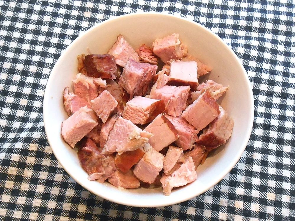 Rezept: Bohneneintopf mit Speck, Kassler und Knacker Bild Nr. 16314 Bohneneintopf mit Speck, Kassler und Knacker - Rezept - Bild Nr. 16314