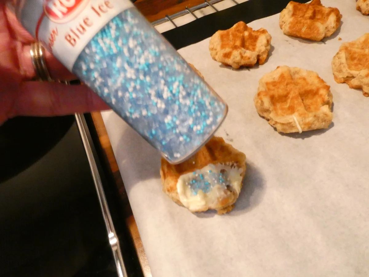 Spekulatius-Waffel-Cookies - Rezept - Bild Nr. 16314