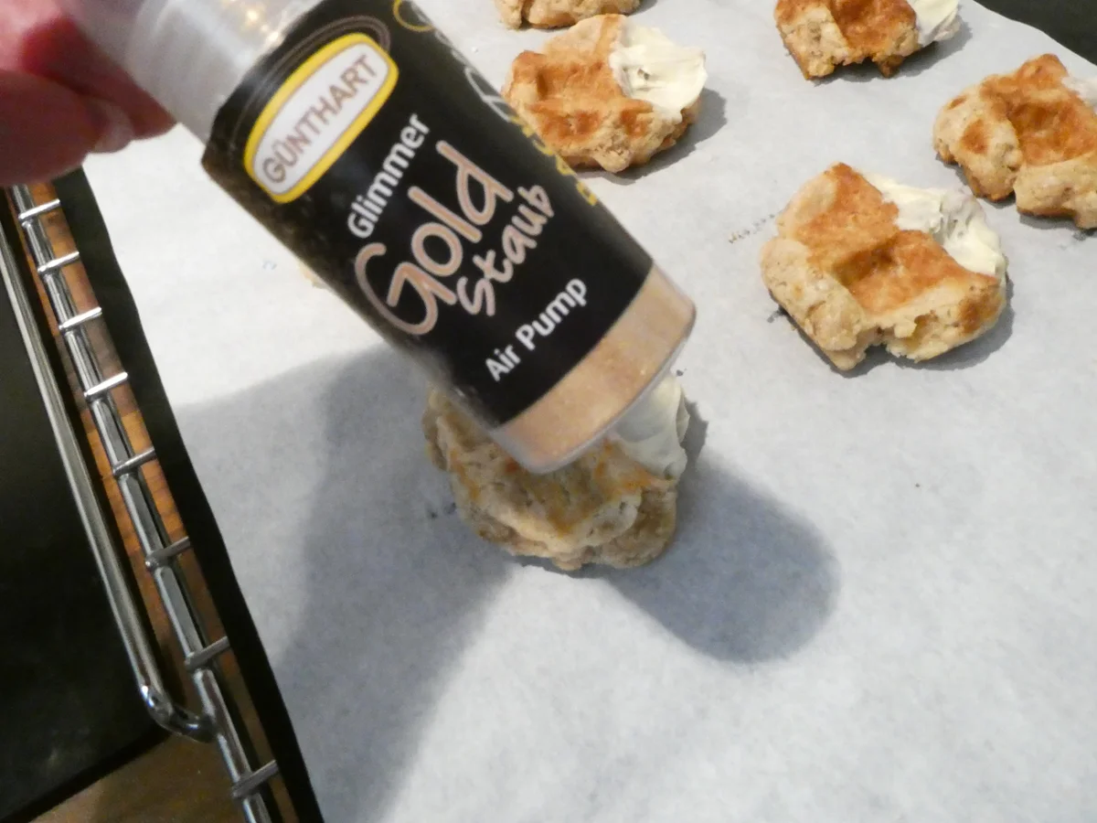 Spekulatius-Waffel-Cookies - Rezept - Bild Nr. 16316