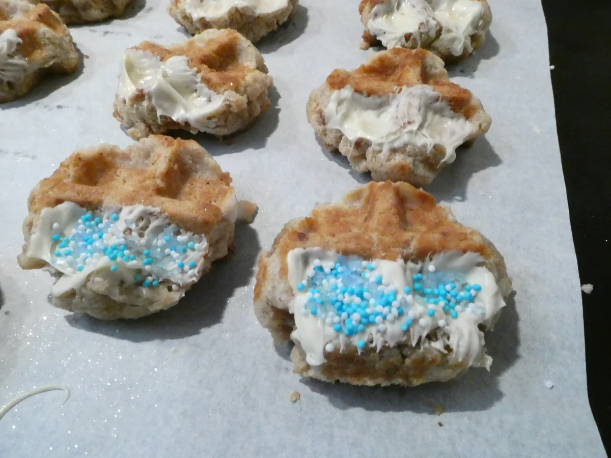 Spekulatius-Waffel-Cookies - Rezept - Bild Nr. 16319