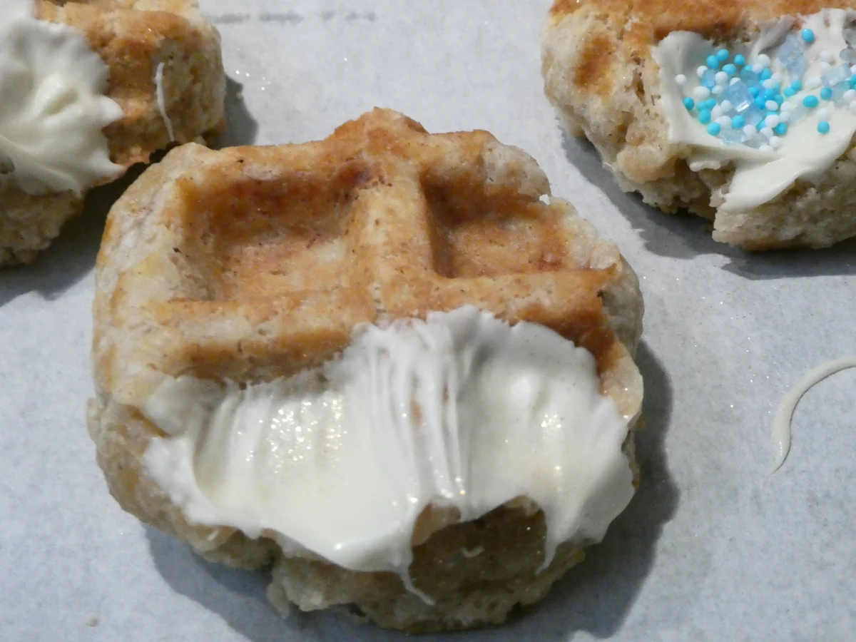 Spekulatius-Waffel-Cookies - Rezept - Bild Nr. 16320