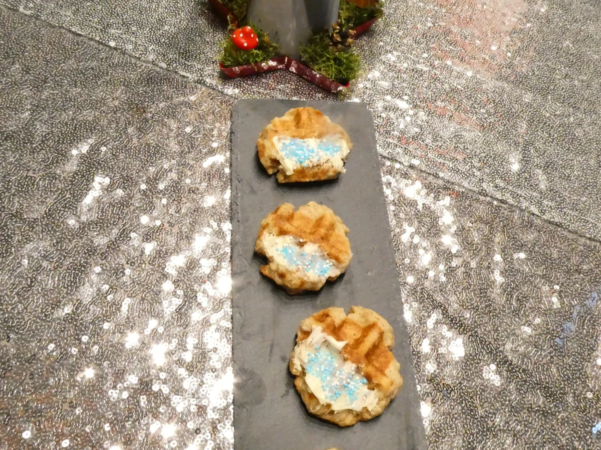 Spekulatius-Waffel-Cookies - Rezept - Bild Nr. 16321