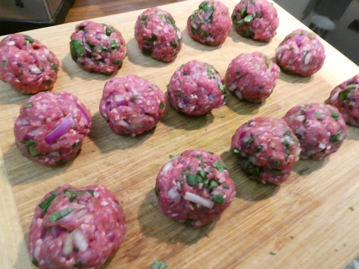 Orientalische Hackbällchen mit Couscous - Rezept - Bild Nr. 16312