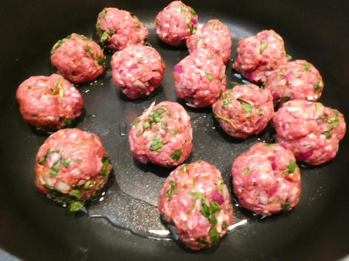 Orientalische Hackbällchen mit Couscous - Rezept - Bild Nr. 16313