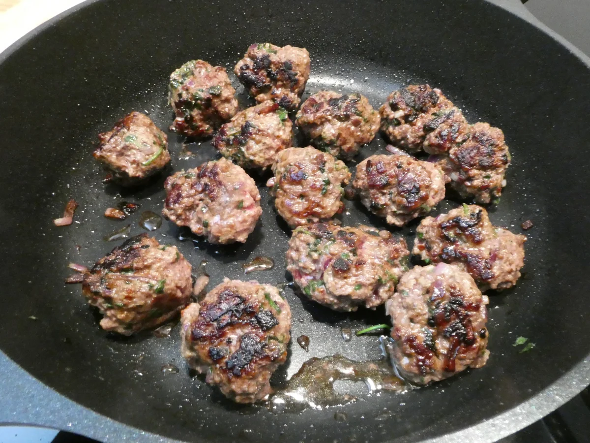 Orientalische Hackbällchen mit Couscous - Rezept - Bild Nr. 16314