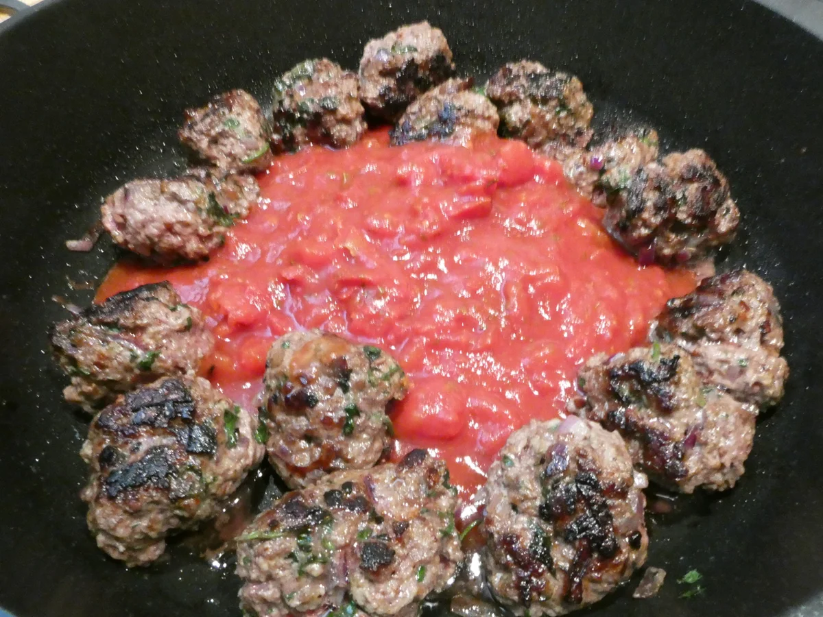 Orientalische Hackbällchen mit Couscous - Rezept - Bild Nr. 16315