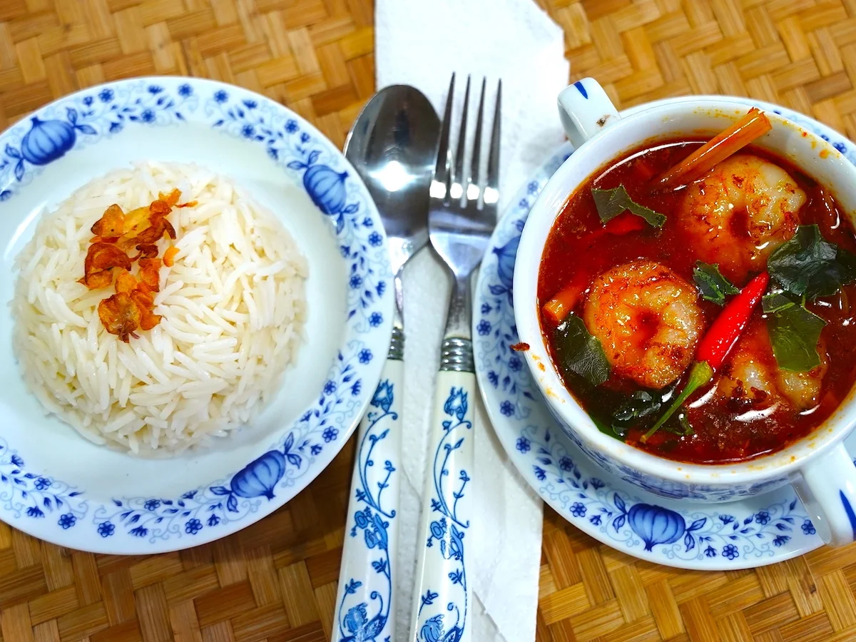 Würzige Garnelensuppe mit Basmatireis - Rezept - Bild Nr. 2