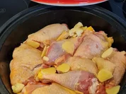 Hähnchen in Curry-Kokos-Sauce aus der Tajine - Rezept - Bild Nr. 16315