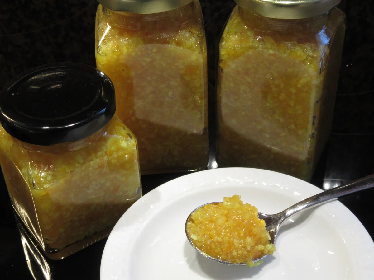 Vorrat: Orangenmarmelade aus Schalen - Rezept - Bild Nr. 16315