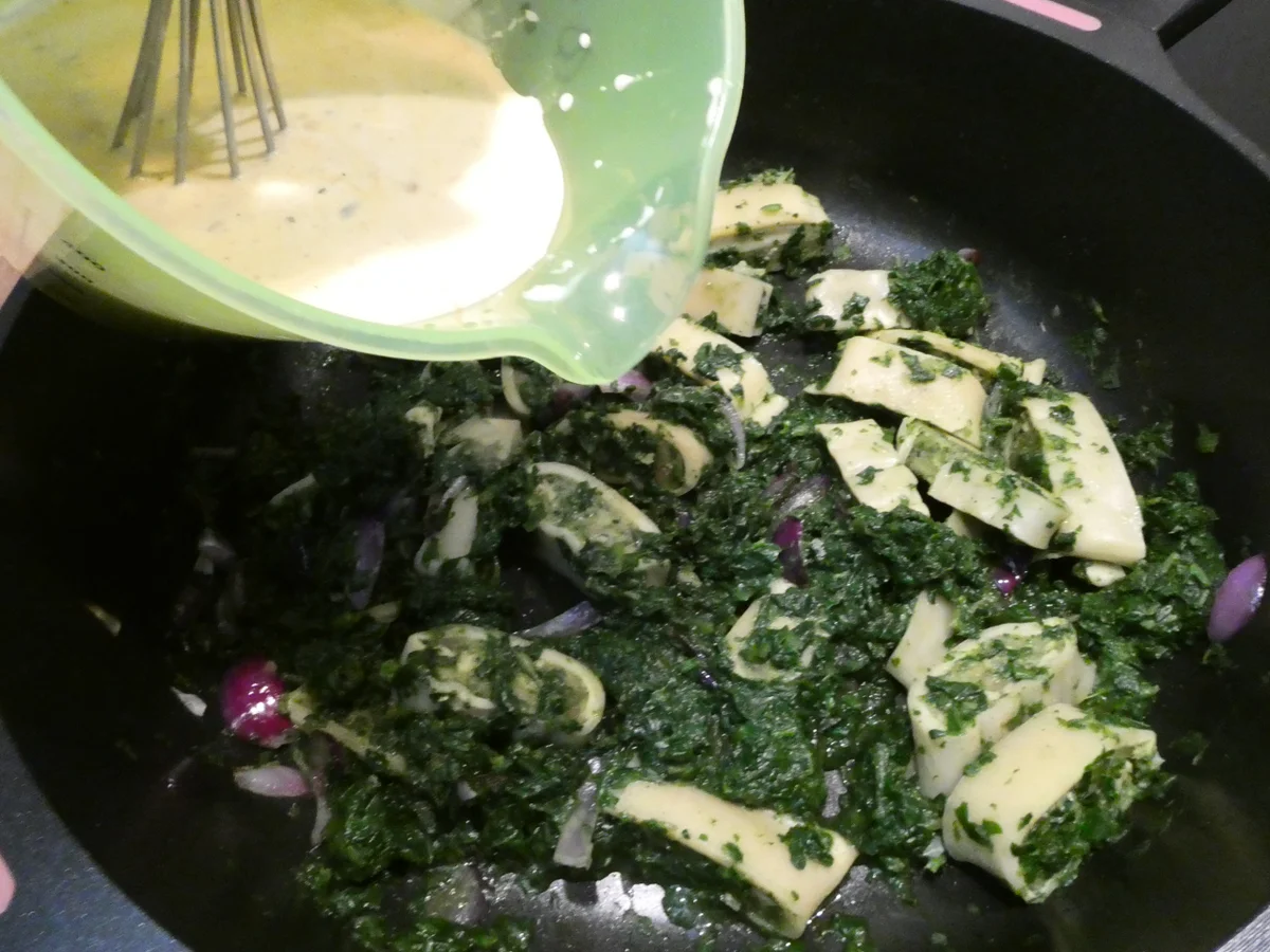 Gemüse-Maultaschen-Spinat-Auflauf - Rezept - Bild Nr. 16320