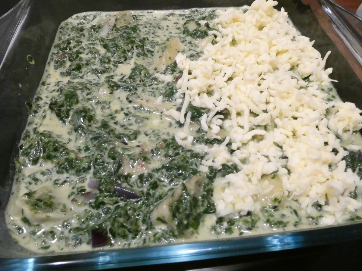 Gemüse-Maultaschen-Spinat-Auflauf - Rezept - Bild Nr. 16322