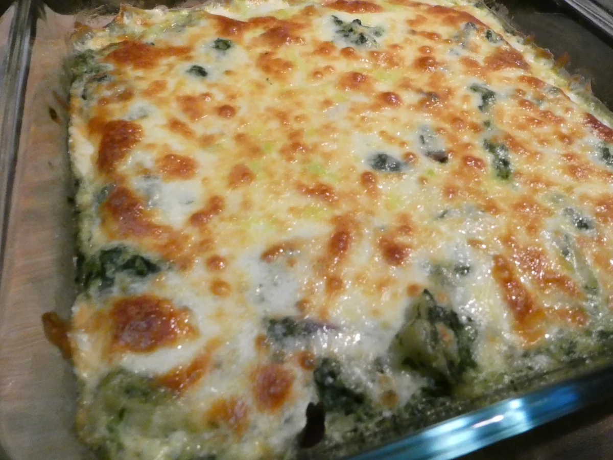 Gemüse-Maultaschen-Spinat-Auflauf - Rezept - Bild Nr. 16324