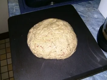 Rezept: Schinken - Zwiebel - Brot mit Käsehaube Schinken - Zwiebel - Brot mit Käsehaube - Rezept