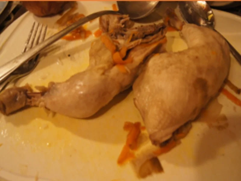 Hähnchenfleischsuppe mit Gemüse, Eierstich und Basmatireis - Rezept - Bild Nr. 16321