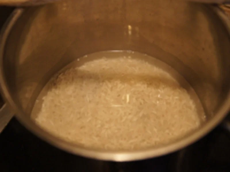 Hähnchenfleischsuppe mit Gemüse, Eierstich und Basmatireis - Rezept - Bild Nr. 16332