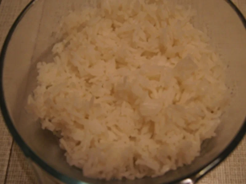 Hähnchenfleischsuppe mit Gemüse, Eierstich und Basmatireis - Rezept - Bild Nr. 16334