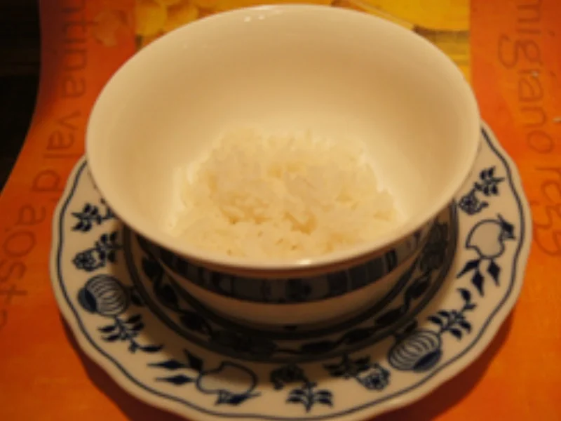 Hähnchenfleischsuppe mit Gemüse, Eierstich und Basmatireis - Rezept - Bild Nr. 16337