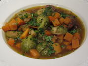 Eintopf: Süßkartoffel-Rosenkohl-Eintopf - Rezept - Bild Nr. 2