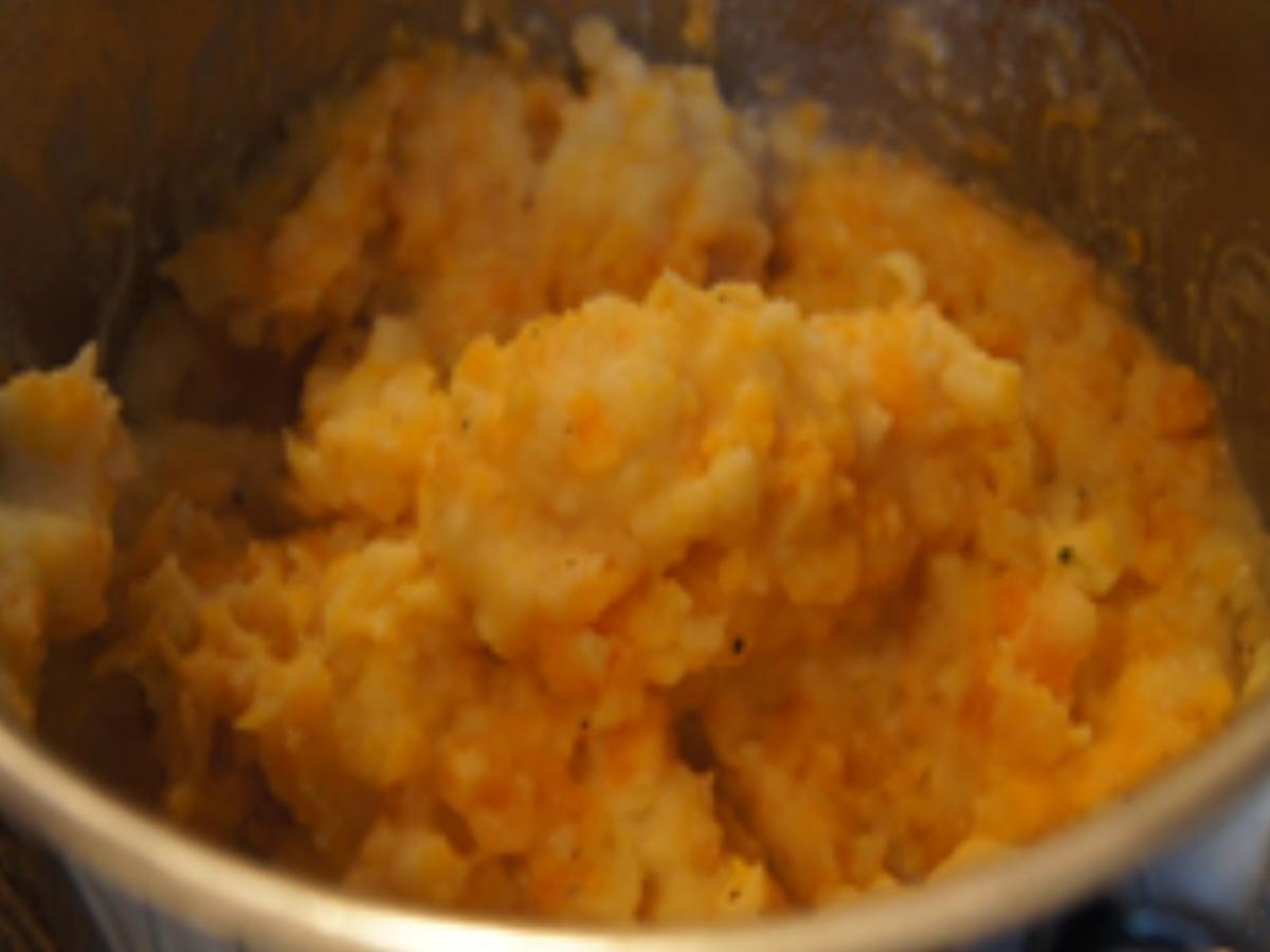 Stielkotelett mit Brokkoli und Möhren-Kartoffel-Stampf - Rezept - Bild Nr. 15
