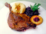 Gänsebraten mit Orangen-Apfel-Rotkohl - Rezept - Bild Nr. 16331