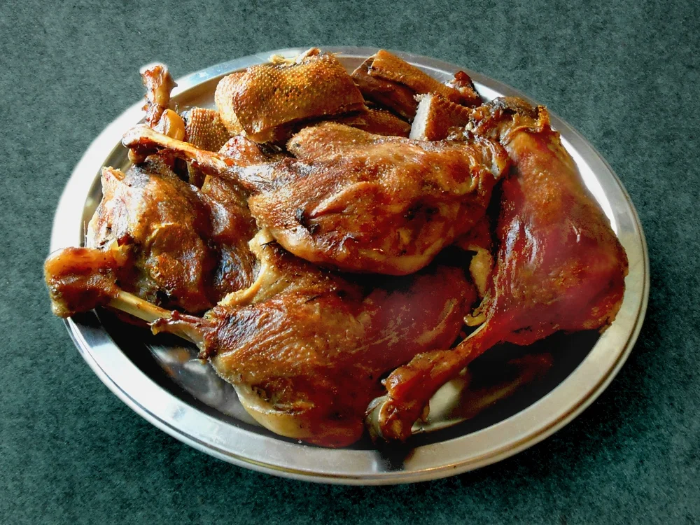 Rezept: Gänsebraten mit Orangen-Apfel-Rotkohl Bild Nr. 16332 Gänsebraten mit Orangen-Apfel-Rotkohl - Rezept - Bild Nr. 16332