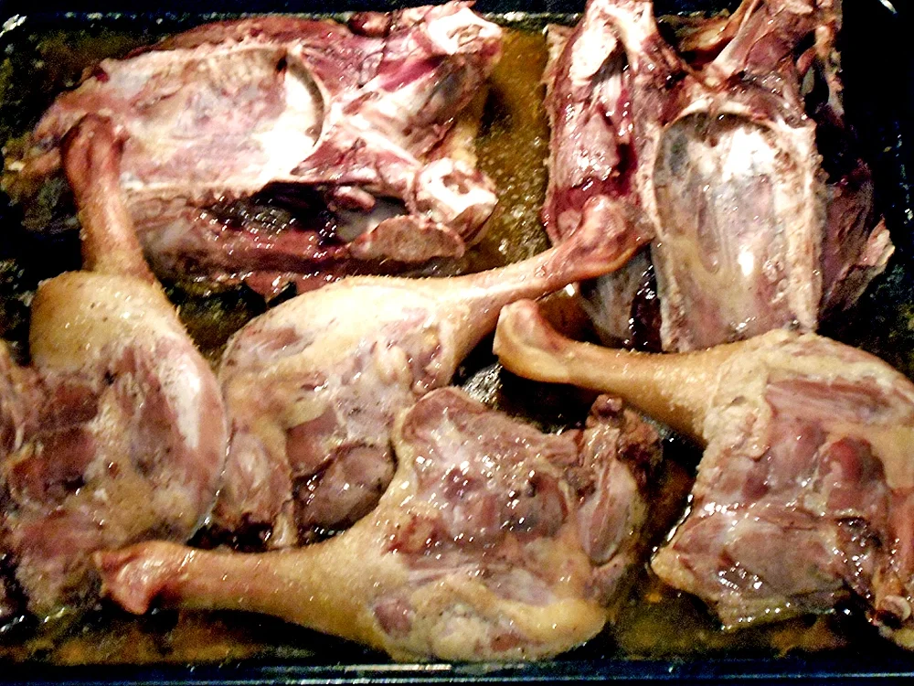 Rezept: Gänsebraten mit Orangen-Apfel-Rotkohl Bild Nr. 16333 Gänsebraten mit Orangen-Apfel-Rotkohl - Rezept - Bild Nr. 16333