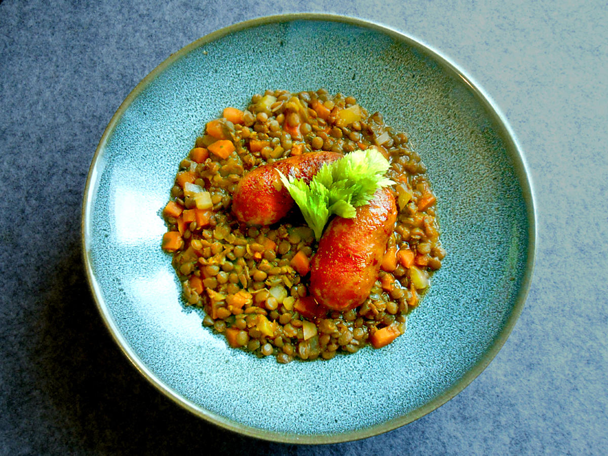 Silvester-Linsen mit Salsiccia - Rezept - kochbar.de