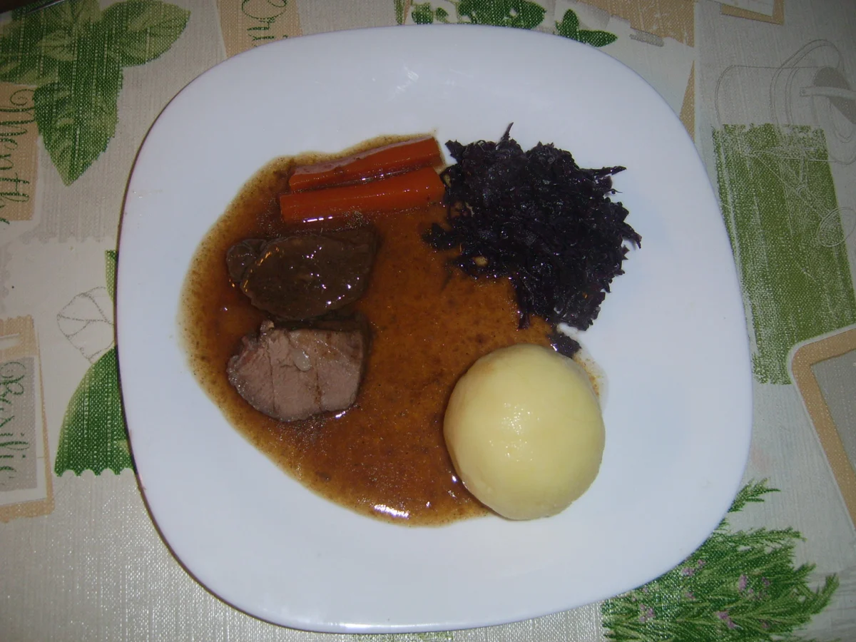 Wildschweinrücken an Lebkuchensoße - Rezept - Bild Nr. 16331