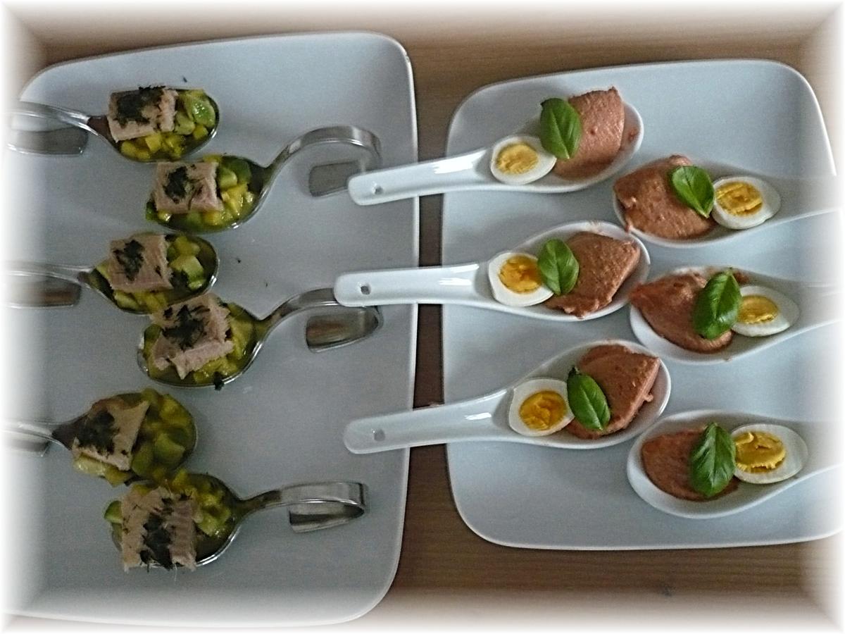 Mango - Avocado - Salat mit Forellenfilet - Rezept - Bild Nr. 8
