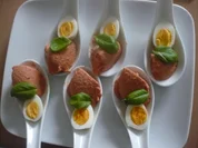 Wachtelei mit Tomatenmousse - Rezept - Bild Nr. 16331
