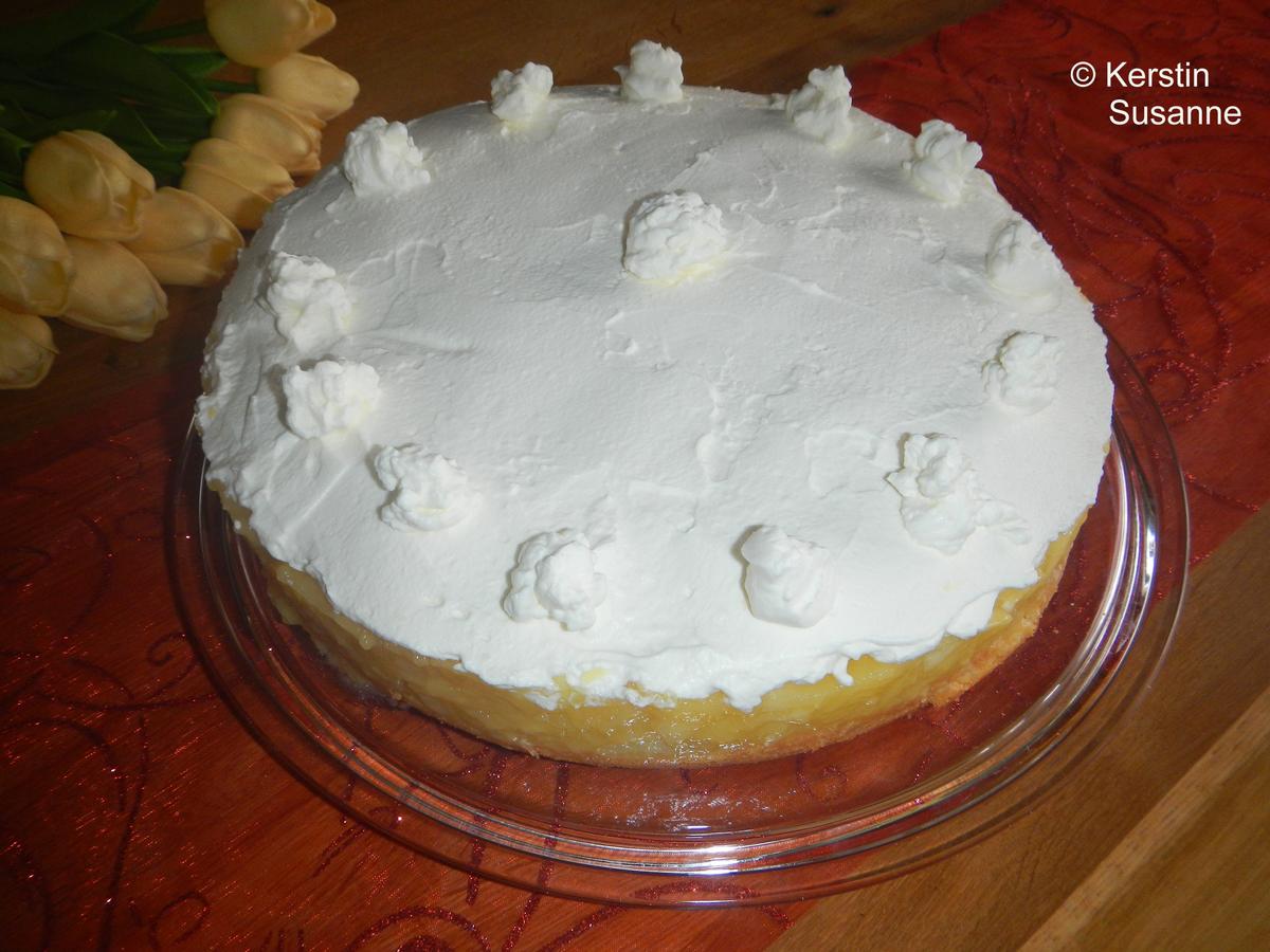 Apfel-Sahne-Torte - Rezept mit Bild - kochbar.de