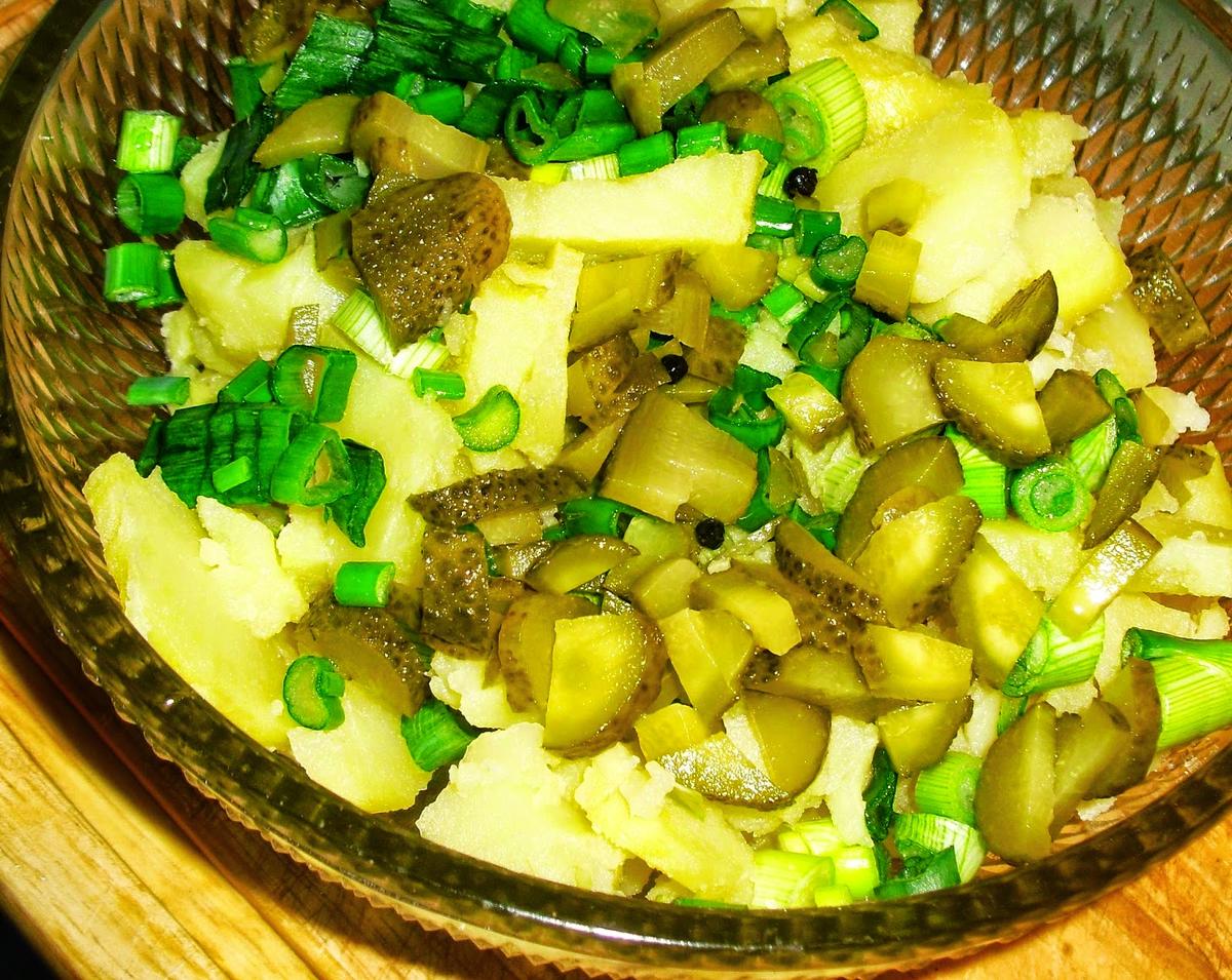 Pikanter Kartoffel-Thunfischsalat - zur kochbar Challenge Dezember 2022 - Rezept - Bild Nr. 5