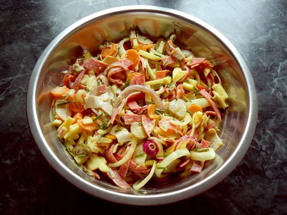 Mutterns bunter Silvester-Salat - Rezept - Bild Nr. 16347