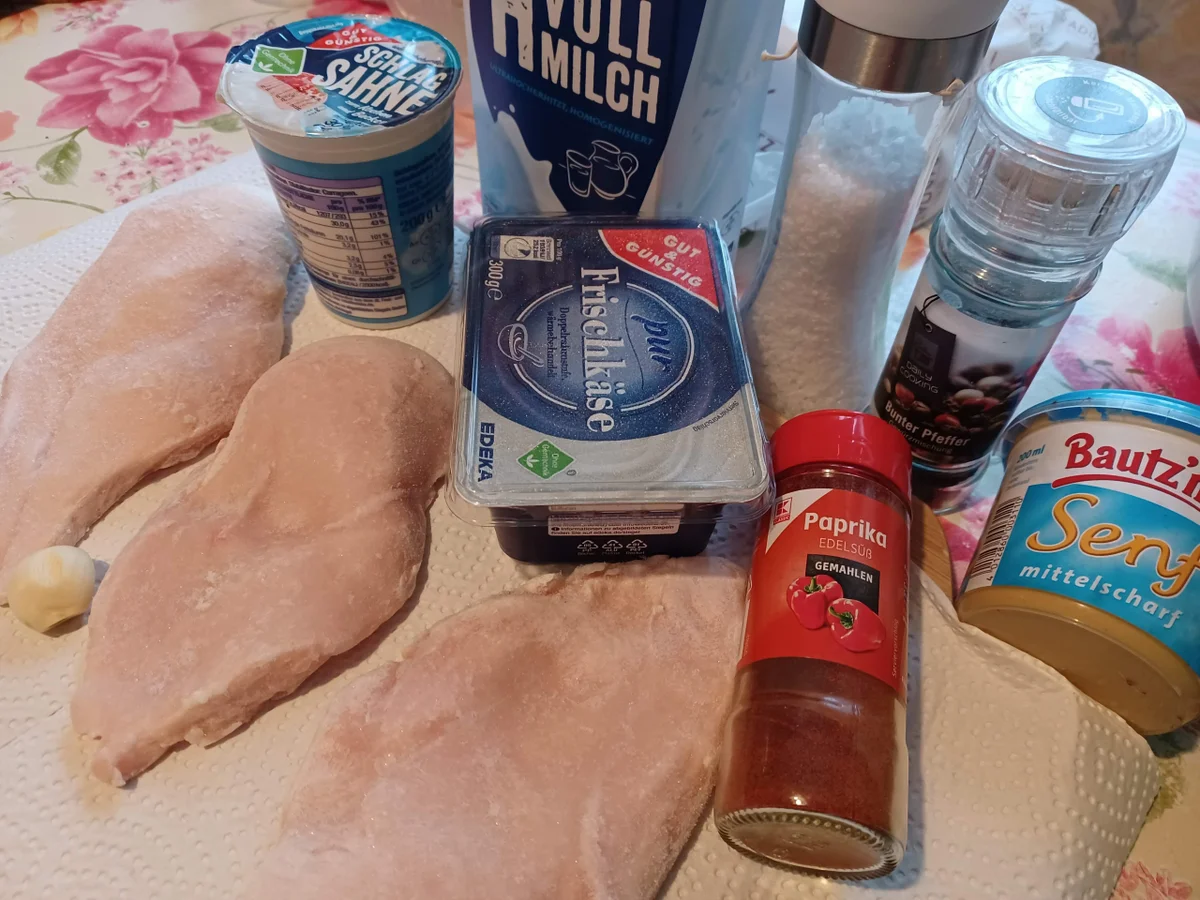 Cremiges Hähnchen aus dem Ofen - Rezept - Bild Nr. 16345