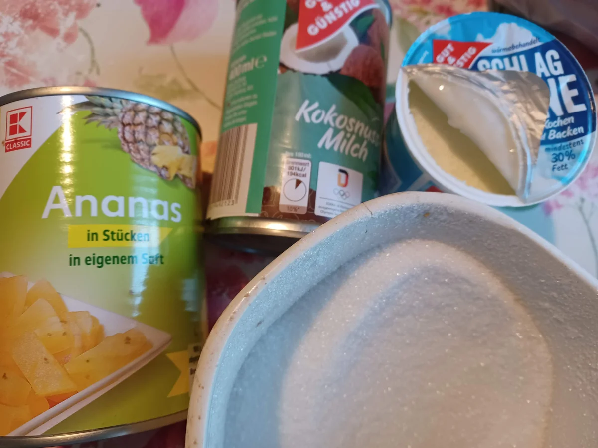 Kokos - Sahne - Dessert zur kochbar Challenge Dezember 2022 - Rezept - Bild Nr. 16346